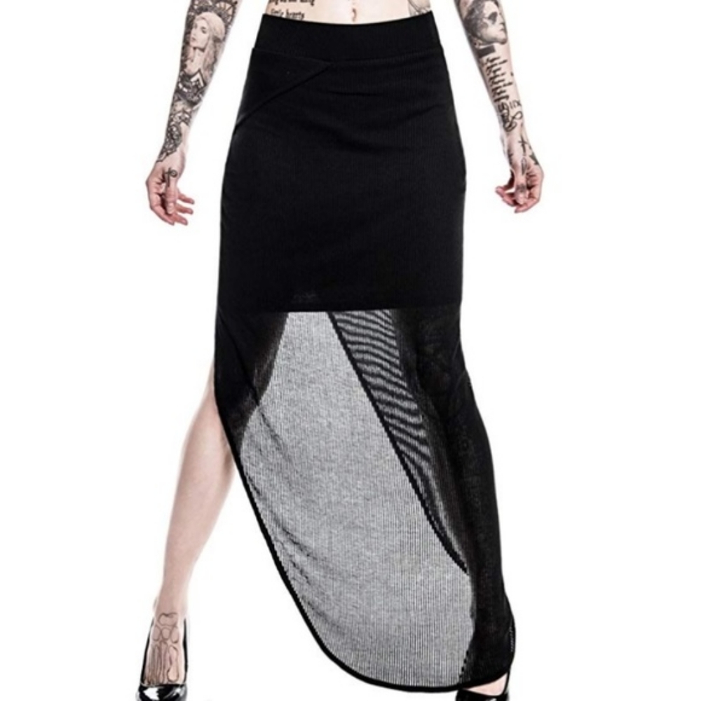 Killstar Dome Play Ziggy Maxi Skirt